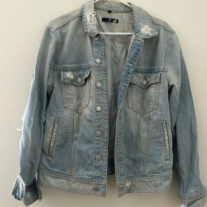 Seven Jean oversized Jean jacket / size small
